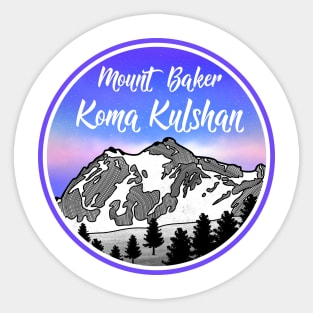 Mt Baker Sticker